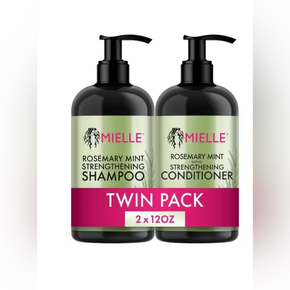 Other - Mielle Organics Rosemary Mint Strengthening Shampoo+Conditioner- 12fl oz- 2 pack